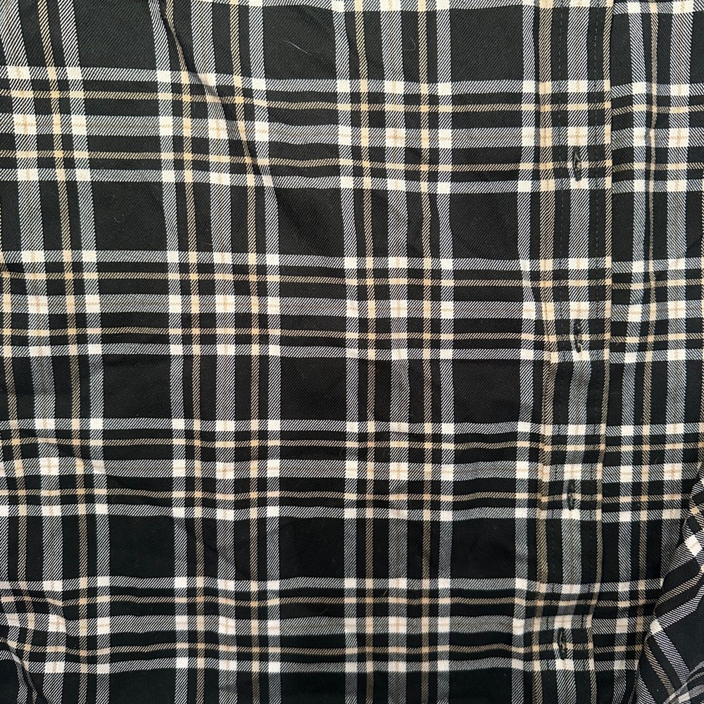 Tommy Hilfiger Black and White Checkered Shirt - Picture 4 of 4